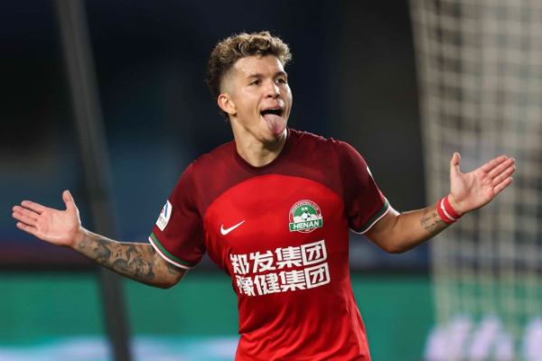  河南队外援纳萨里奥续约工作于今天上午完成